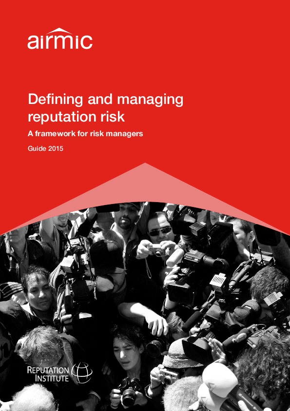 Defining and managing reputation risk