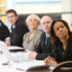 boardroom meeting, gender diversity, female executives