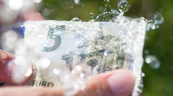 euros, cash, money laundering