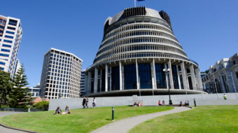 The Beehive Building – Parliament of NZ, Wellington