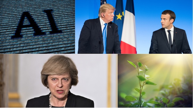 corporate governance, uncertainty, Macron, Trump, May, AI, sustainability