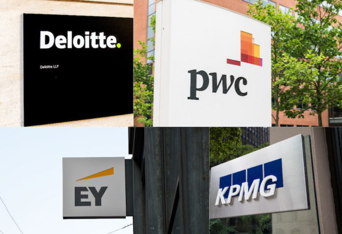 Big Four, PwC, Deloitte, EY, KPMG