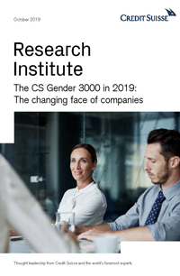 Credit Suisse Gender 3000 report