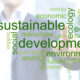 sustainable business word cloud, taxonomy of sustainable finance