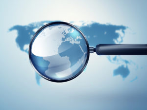world and magnifying glass, Supreme Audit Institutions