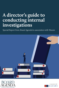 Director's Guide to Internal Investigations
