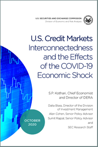 SEC US Credit Markets COVID-19 Report