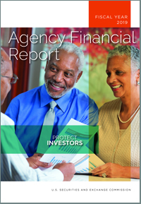SEC Agency Financial Report 2019