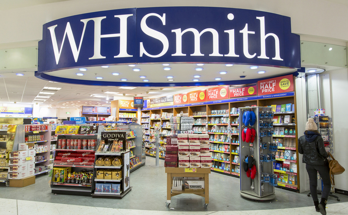 WH Smith shop