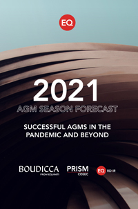 EQ 2021 AGM Season report