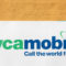 Lycamobile logo on a yellow wall