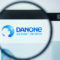 Danone logo on website
