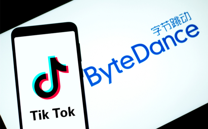 ByteDance and TikTok logos