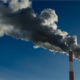 CO2 emissions from factory chimneys