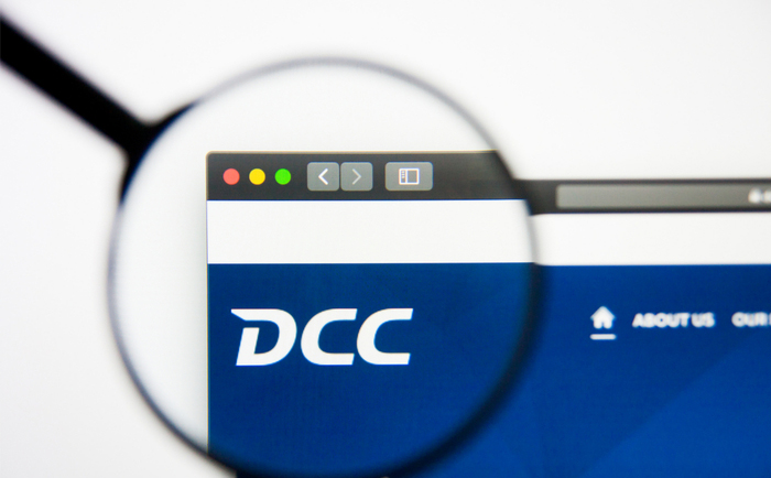 DCC website close-up