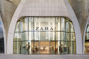 A Zara store in Brussels, Belgium.