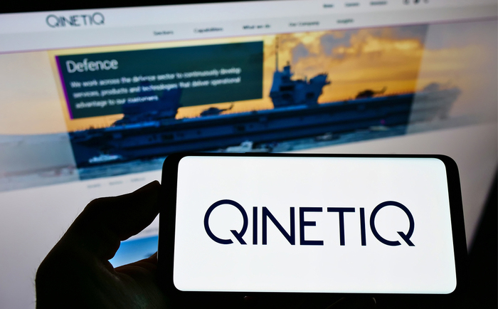 QinetiQ logo and website