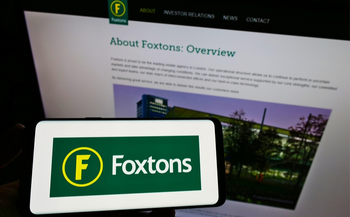 Foxtons logo and website