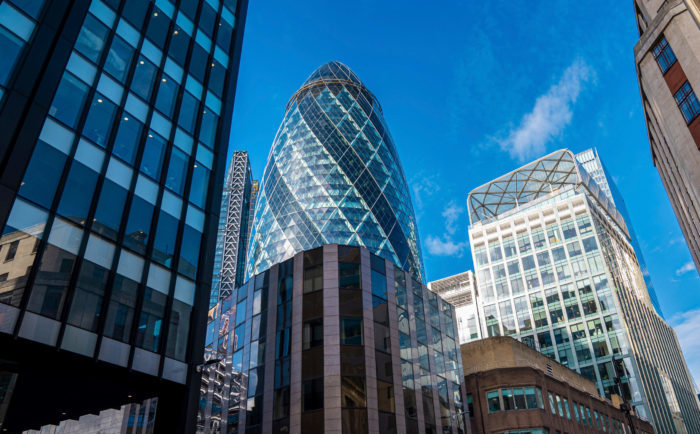 London financial buildings
