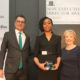 Funmi Adegoke receives the Dame Helen Alexander NED to Watch Award at the NED Awards 2022