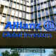 Allianz Global Investors logo on building in Germany