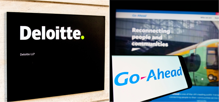 Deloitte and Go-Ahead logos