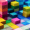 Multicolour building blocks