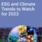 ESG Climate Trends 2023