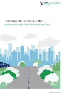 ADEC ESG resilience roadmap