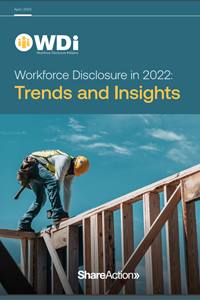 Workforce Disclosure report