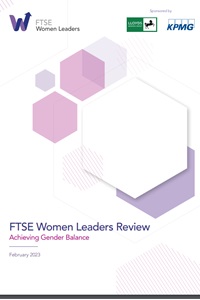 FTSE Women Leaders Review: Achieving Gender Balance report cover