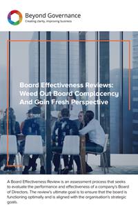 Board Effectiveness Review