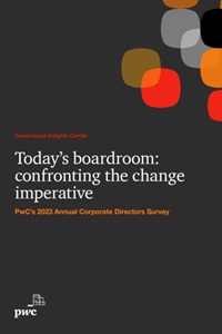 today's boardroom pwc 2023