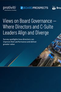 Views on Board Governance cover