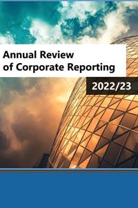 FRC corporate reporting 2022 2023