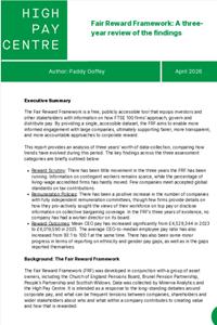 HPC Fairer reward cover