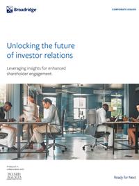 Broadridge IR report cover